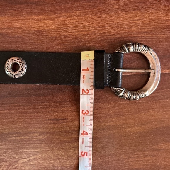 IBEL Albatros Genuine Leather Belt Made in Italy size Medium - Picture 9 of 10